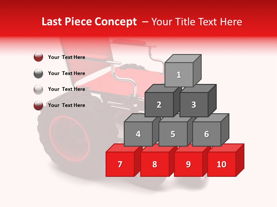 Sick Wheel Transport PowerPoint Template