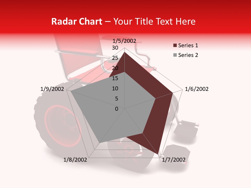 Sick Wheel Transport PowerPoint Template