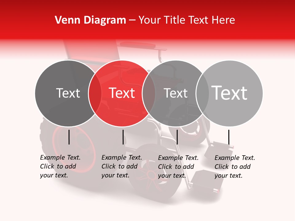 Sick Wheel Transport PowerPoint Template