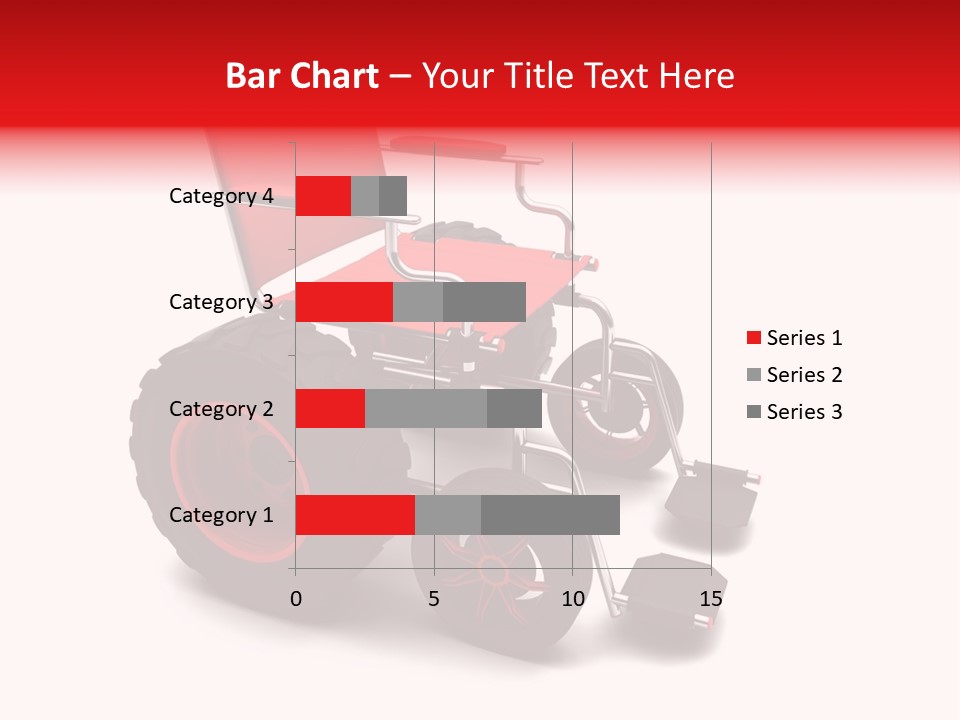 Sick Wheel Transport PowerPoint Template