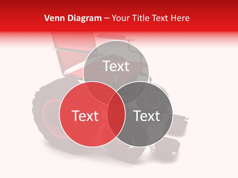 Sick Wheel Transport PowerPoint Template