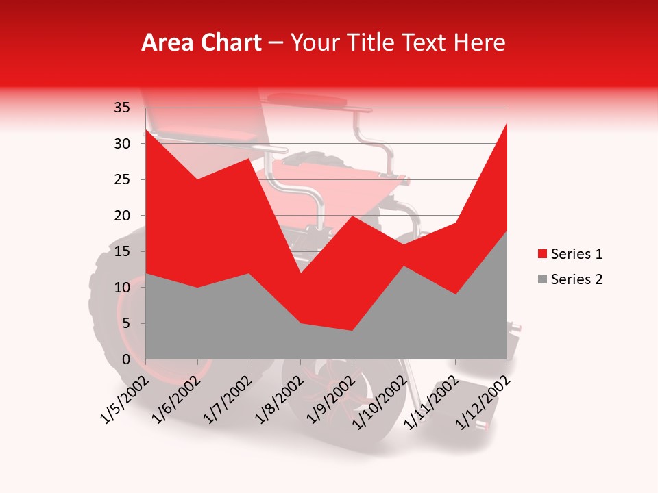 Sick Wheel Transport PowerPoint Template