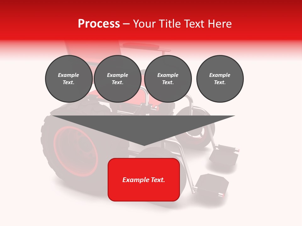 Sick Wheel Transport PowerPoint Template