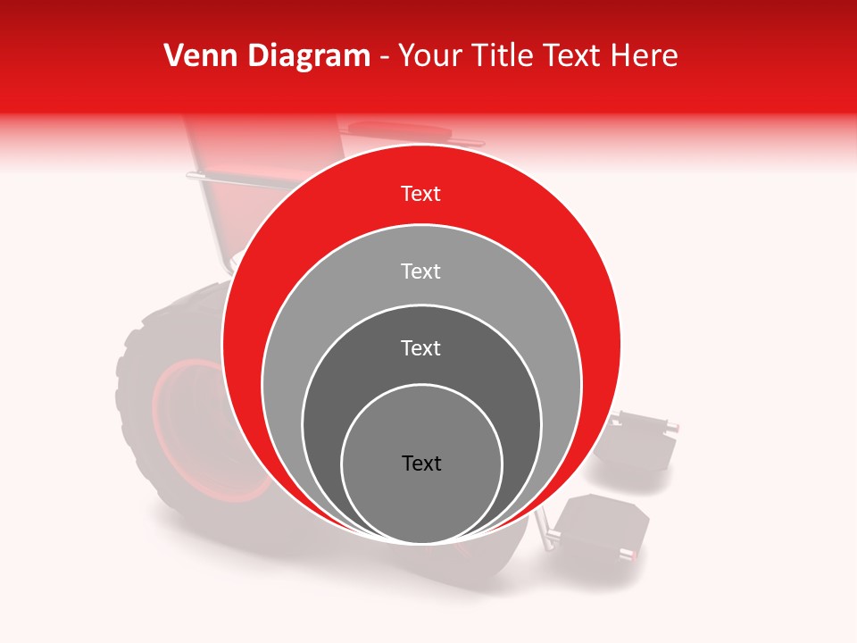 Sick Wheel Transport PowerPoint Template