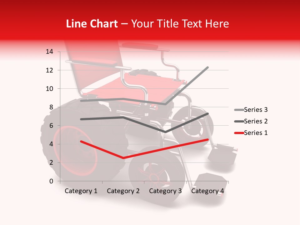 Sick Wheel Transport PowerPoint Template