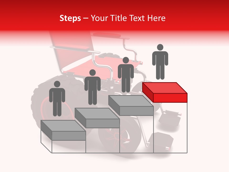 Sick Wheel Transport PowerPoint Template