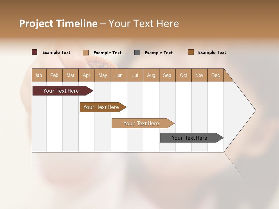 Happy Chocolate Cookie Snack PowerPoint Template