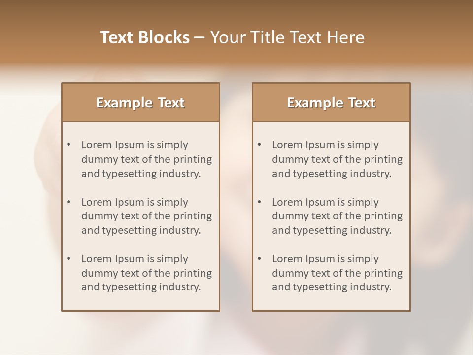 Happy Chocolate Cookie Snack PowerPoint Template