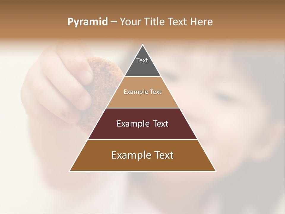 Happy Chocolate Cookie Snack PowerPoint Template