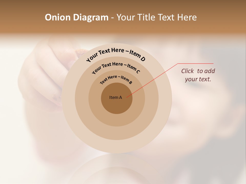 Happy Chocolate Cookie Snack PowerPoint Template