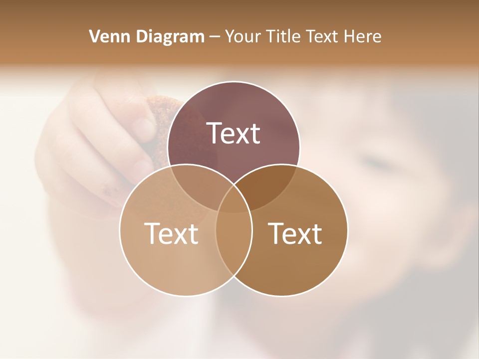 Happy Chocolate Cookie Snack PowerPoint Template