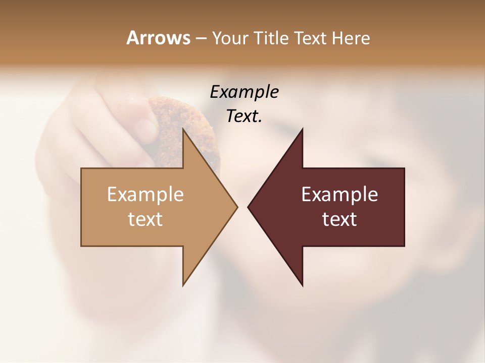 Happy Chocolate Cookie Snack PowerPoint Template