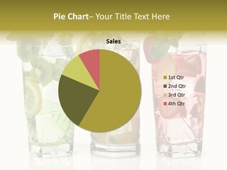 Assortment Fruit Refreshment PowerPoint Template