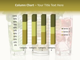 Assortment Fruit Refreshment PowerPoint Template