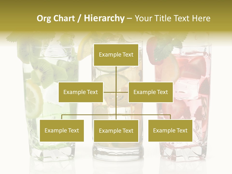Assortment Fruit Refreshment PowerPoint Template