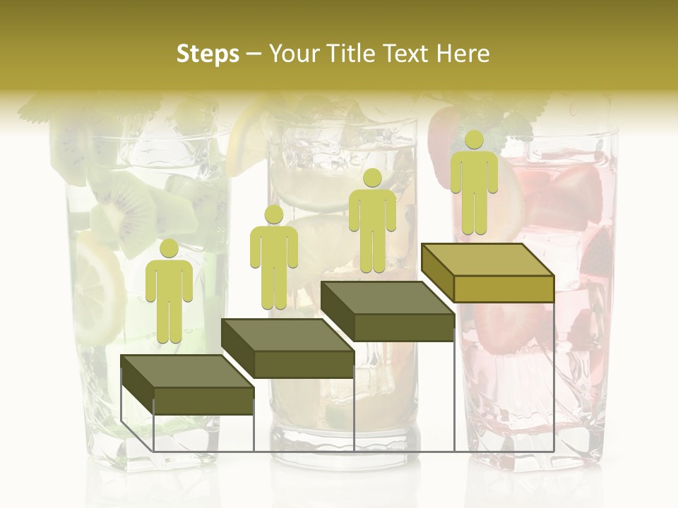 Assortment Fruit Refreshment PowerPoint Template