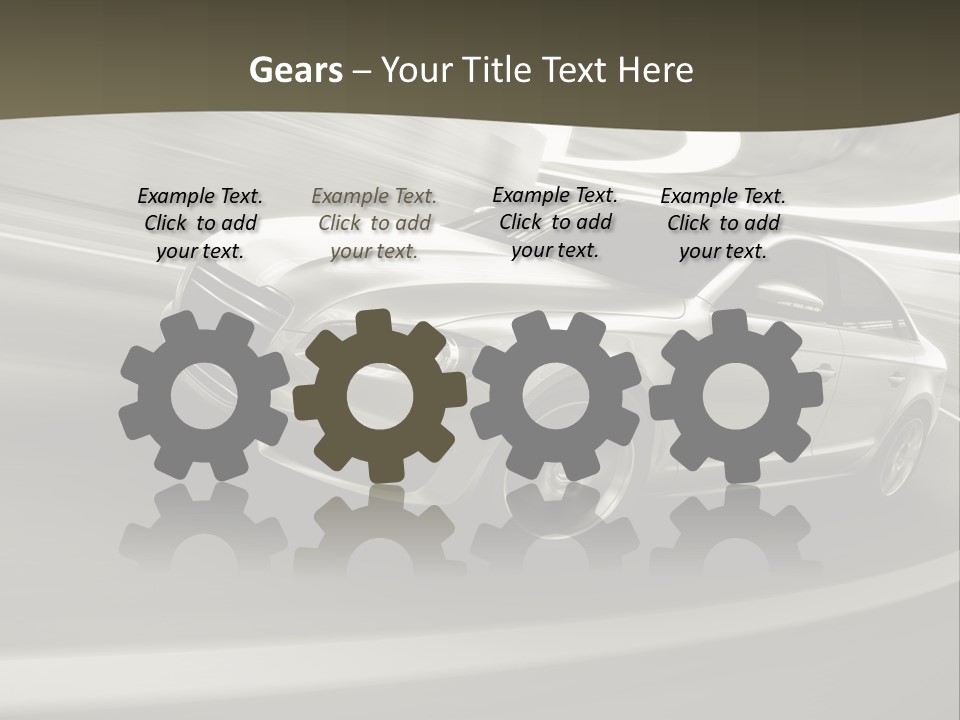 Speed Motion Design PowerPoint Template