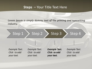 Speed Motion Design PowerPoint Template