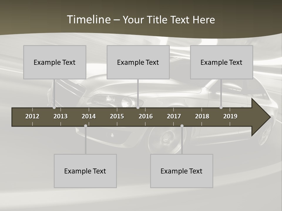 Speed Motion Design PowerPoint Template