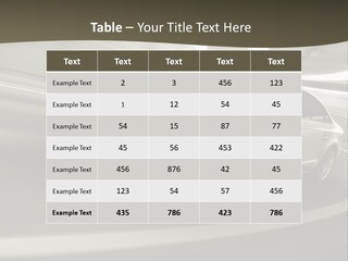 Speed Motion Design PowerPoint Template