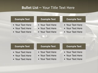 Speed Motion Design PowerPoint Template