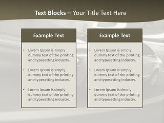 Speed Motion Design PowerPoint Template