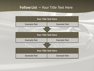 Speed Motion Design PowerPoint Template