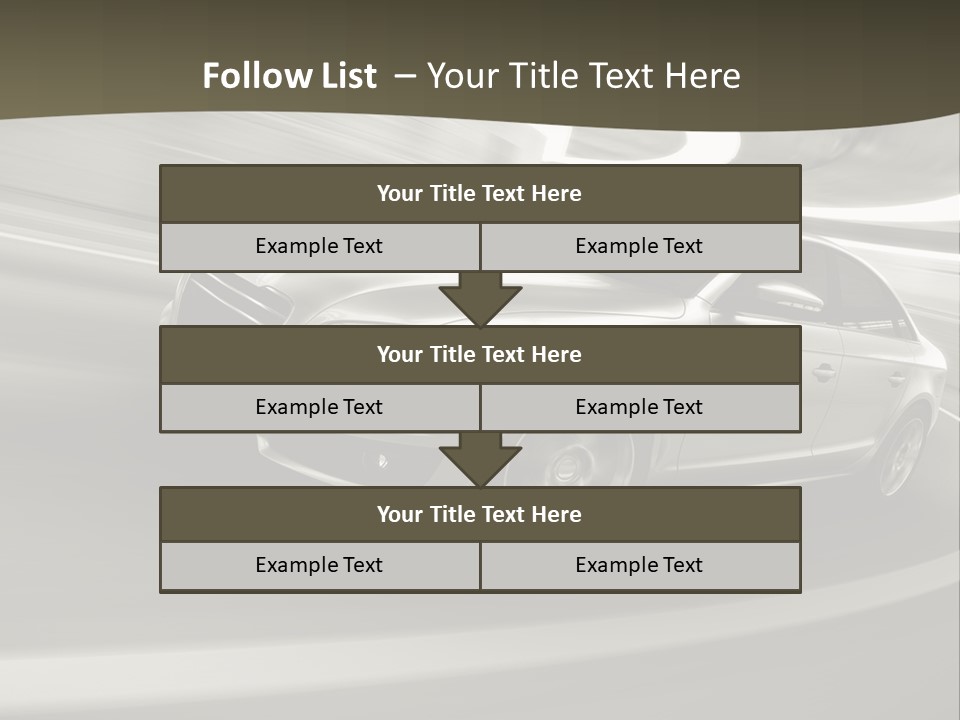 Speed Motion Design PowerPoint Template