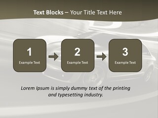 Speed Motion Design PowerPoint Template
