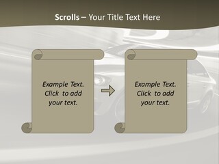 Speed Motion Design PowerPoint Template