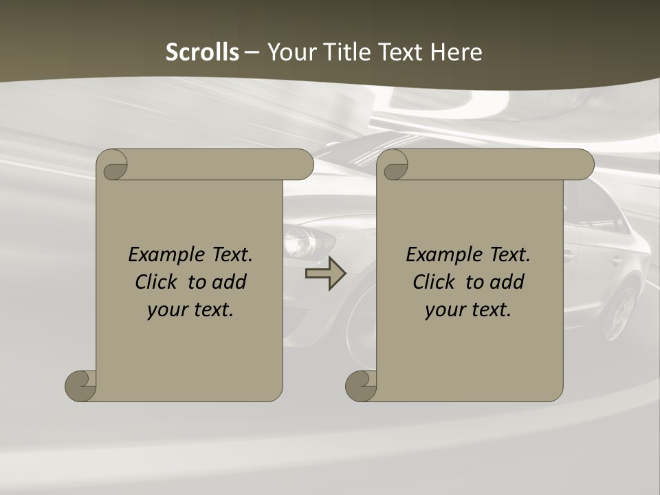Speed Motion Design PowerPoint Template