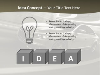Speed Motion Design PowerPoint Template