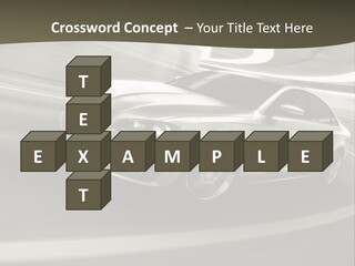 Speed Motion Design PowerPoint Template