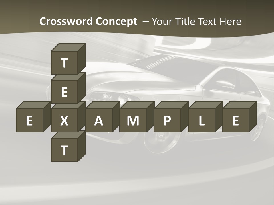 Speed Motion Design PowerPoint Template