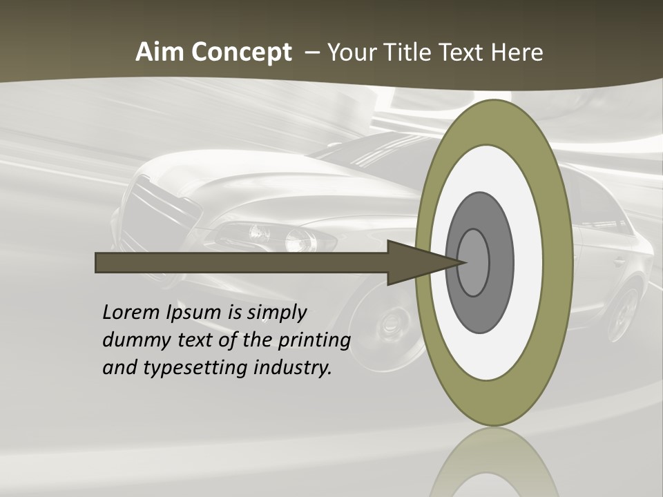 Speed Motion Design PowerPoint Template