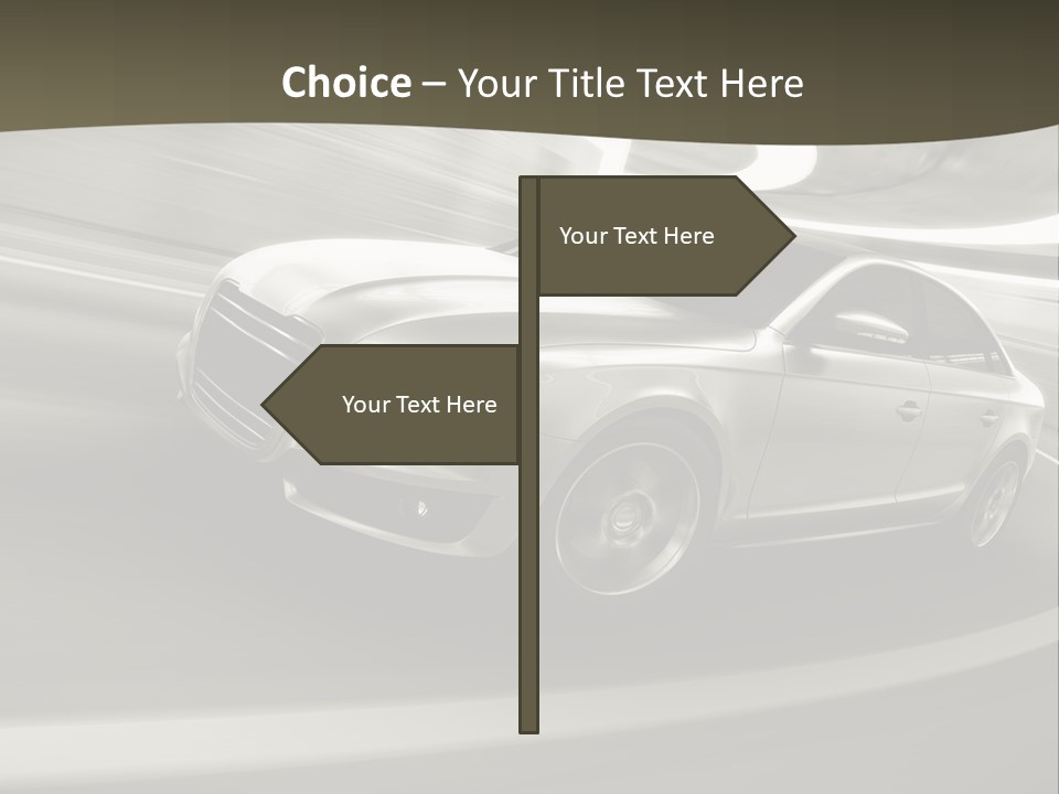 Speed Motion Design PowerPoint Template