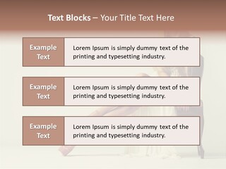 Comfort Pose Lady PowerPoint Template