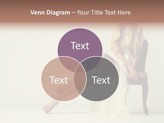 Comfort Pose Lady PowerPoint Template
