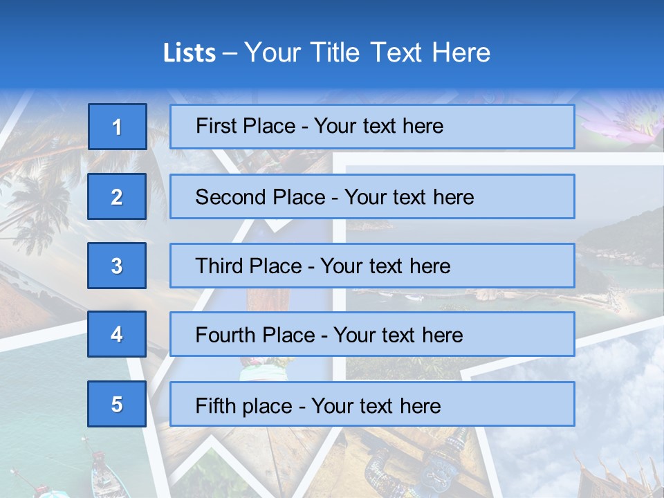 Tourism Architecture Style PowerPoint Template