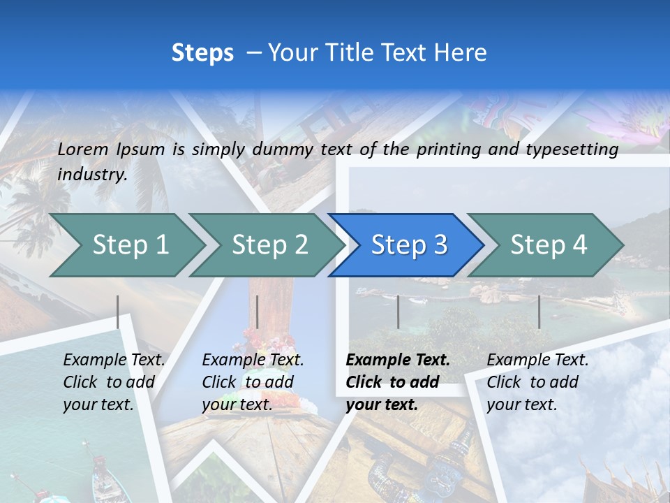 Tourism Architecture Style PowerPoint Template