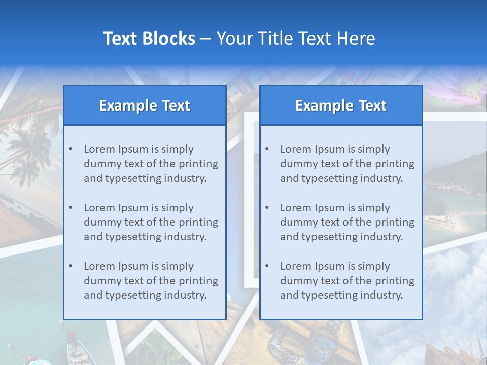 Tourism Architecture Style PowerPoint Template