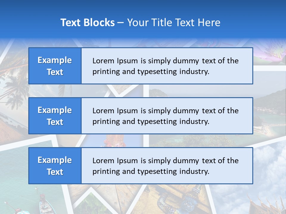 Tourism Architecture Style PowerPoint Template