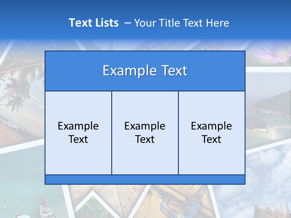 Tourism Architecture Style PowerPoint Template