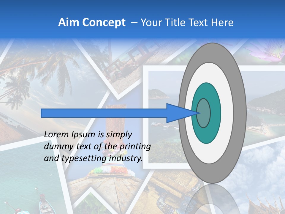 Tourism Architecture Style PowerPoint Template