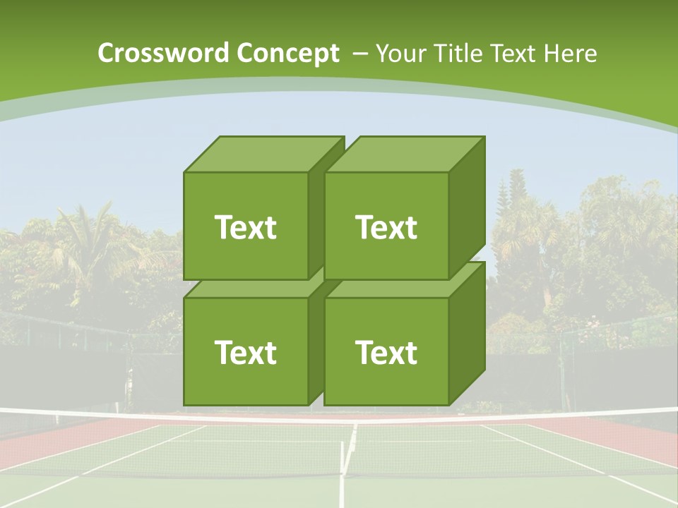 Match Competition Sports Red PowerPoint Template