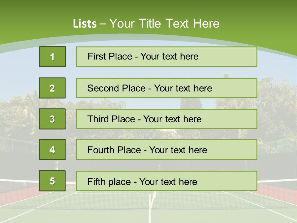 Match Competition Sports Red PowerPoint Template