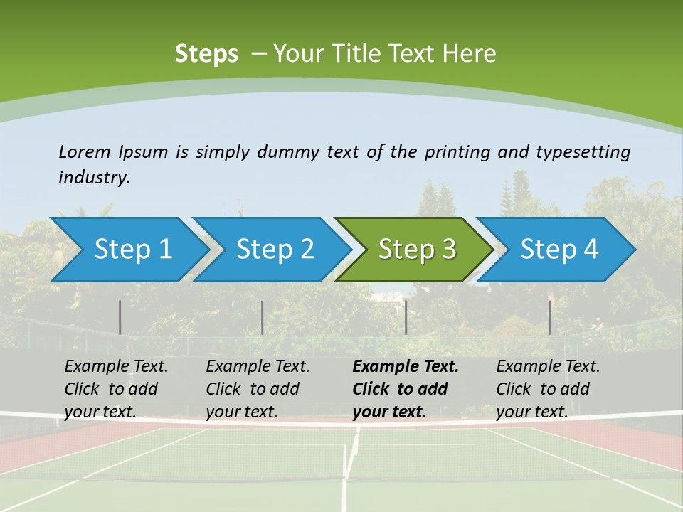 Match Competition Sports Red PowerPoint Template