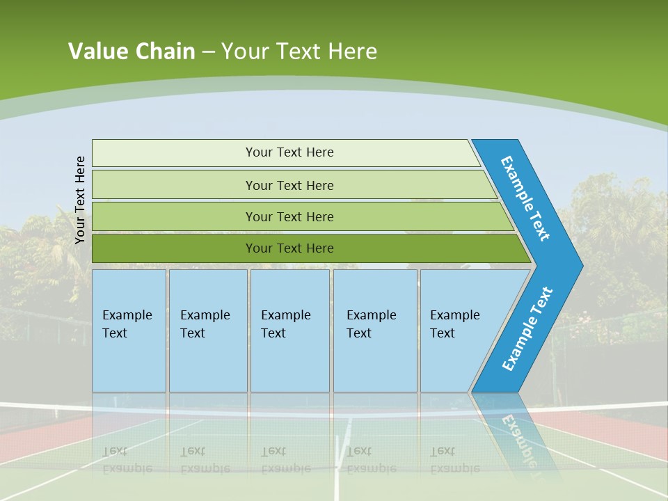 Match Competition Sports Red PowerPoint Template