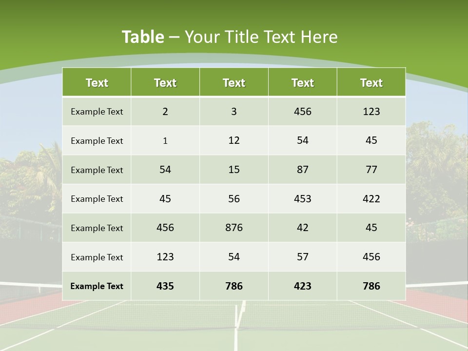 Match Competition Sports Red PowerPoint Template