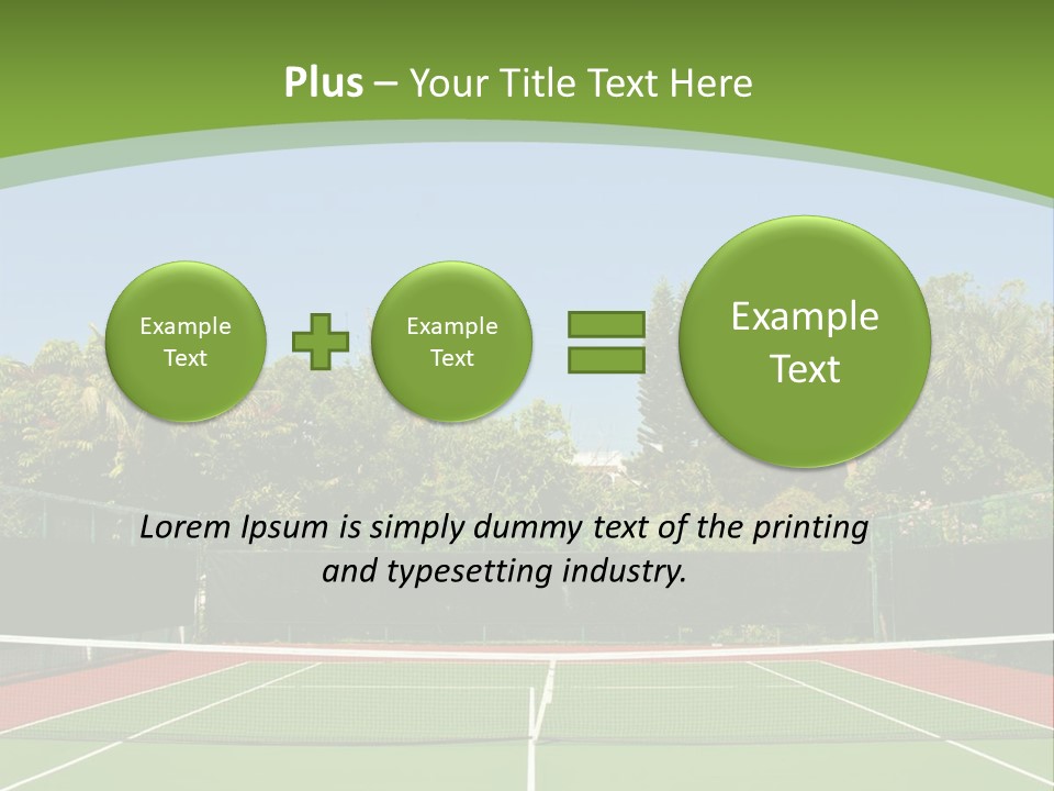 Match Competition Sports Red PowerPoint Template